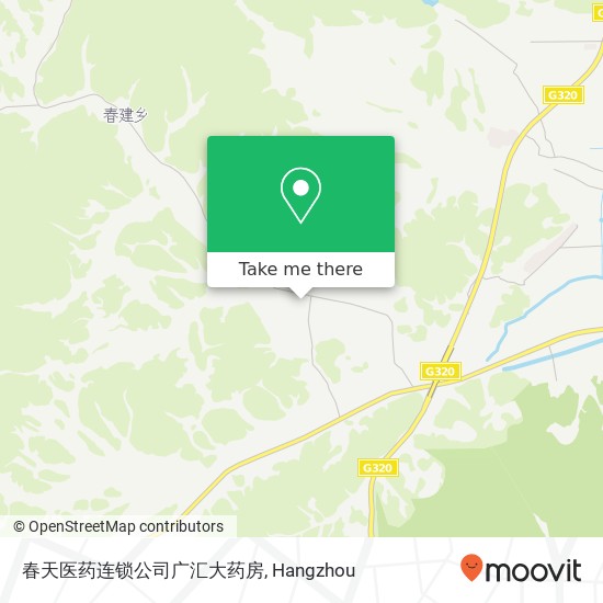 春天医药连锁公司广汇大药房 map