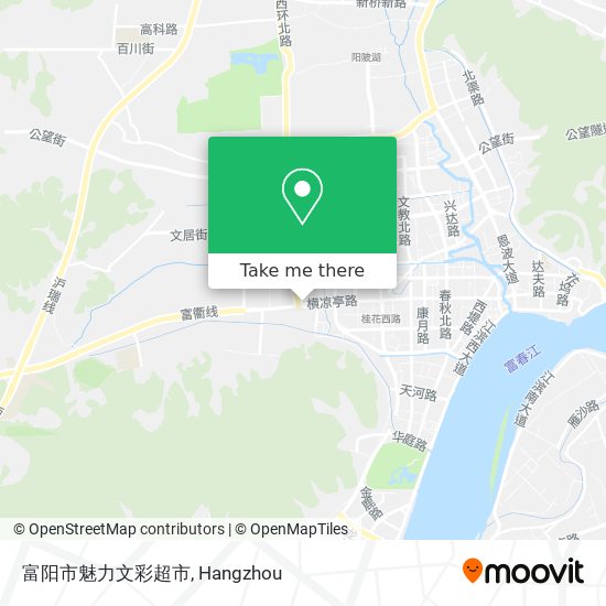 富阳市魅力文彩超市 map