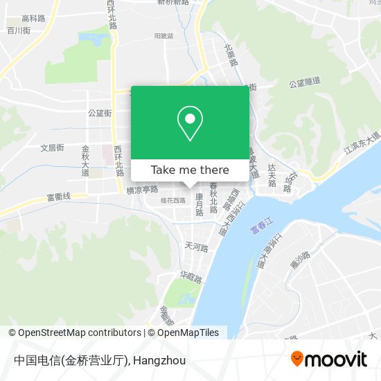 中国电信(金桥营业厅) map