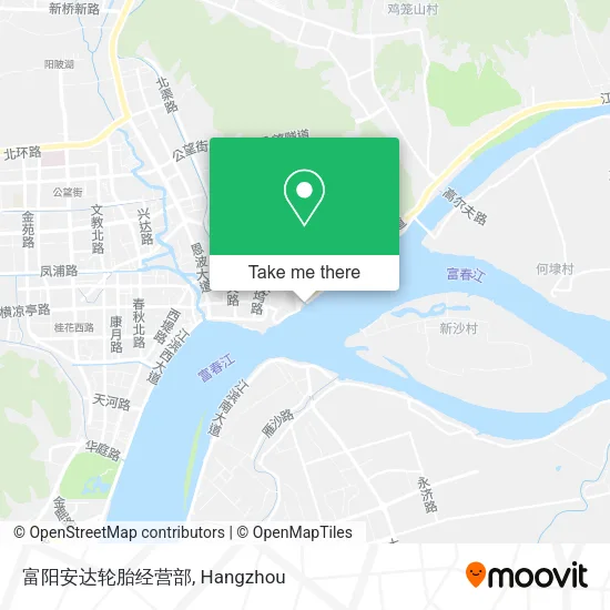 富阳安达轮胎经营部 map