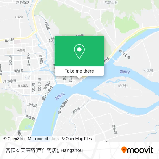 富阳春天医药(巨仁药店) map