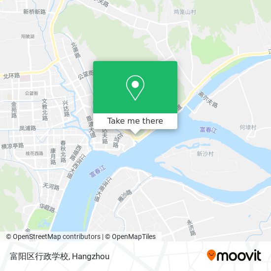 富阳区行政学校 map
