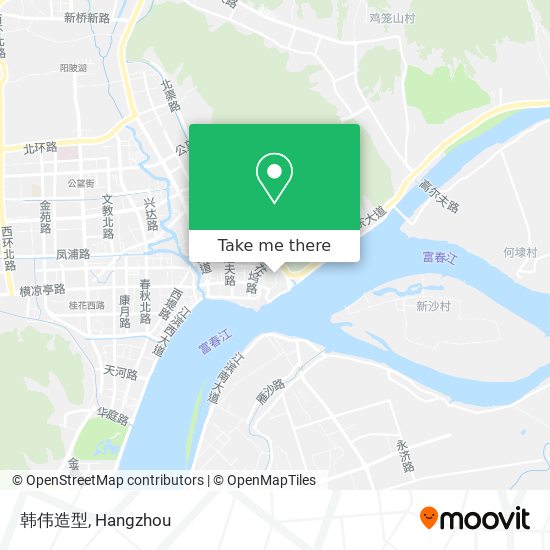 韩伟造型 map