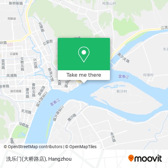 洗乐门(大桥路店) map