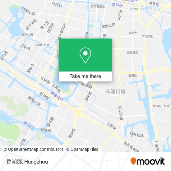 香湖郡 map
