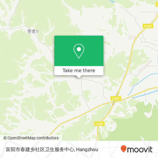 富阳市春建乡社区卫生服务中心 map