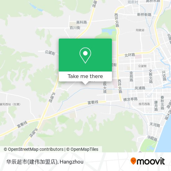 华辰超市(建伟加盟店) map