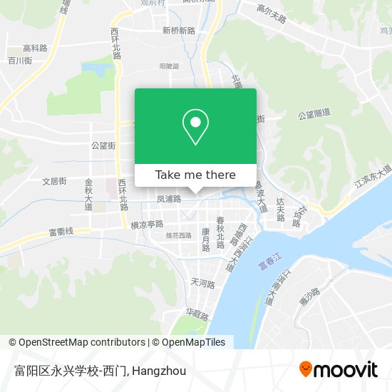 富阳区永兴学校-西门 map