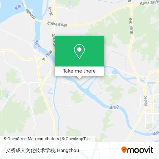 义桥成人文化技术学校 map