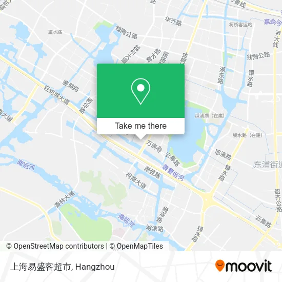 上海易盛客超市 map
