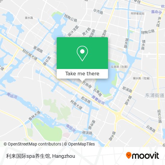 利来国际spa养生馆 map