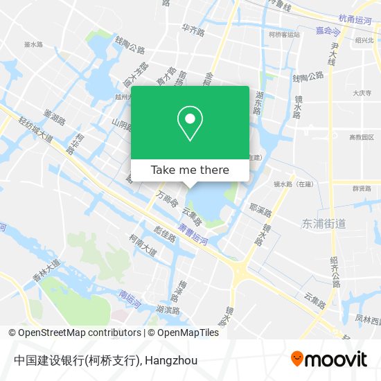 中国建设银行(柯桥支行) map