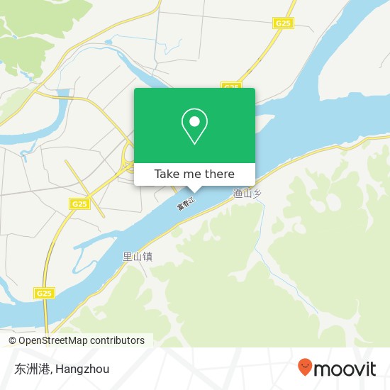 东洲港 map