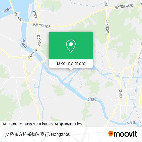 义桥东方机械物资商行 map