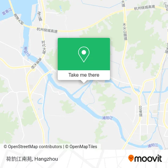 荷韵江南苑 map