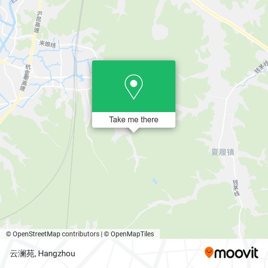 云澜苑 map