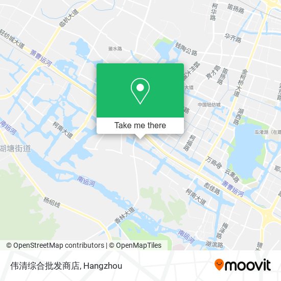 伟清综合批发商店 map