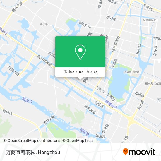 万商京都花园 map