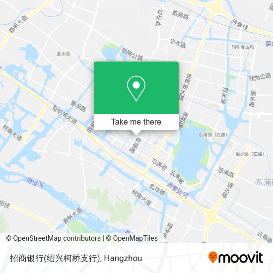 招商银行(绍兴柯桥支行) map