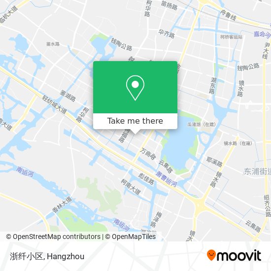 浙纤小区 map