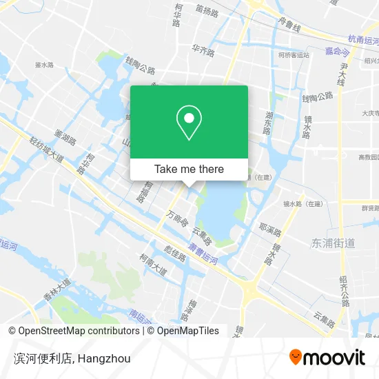 滨河便利店 map