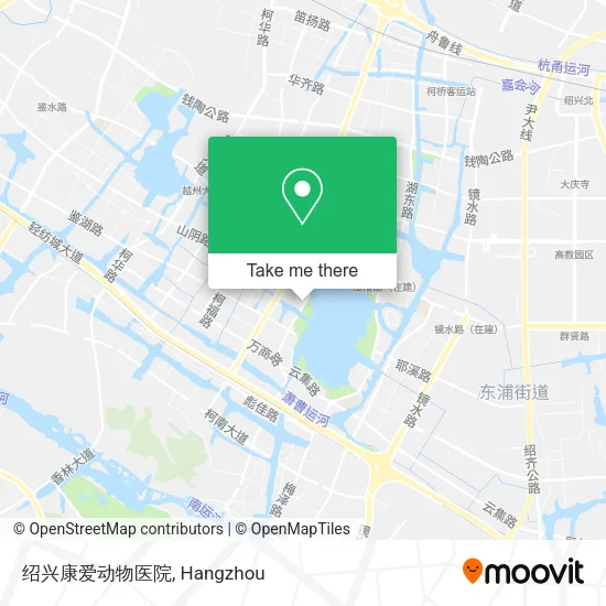 绍兴康爱动物医院 map