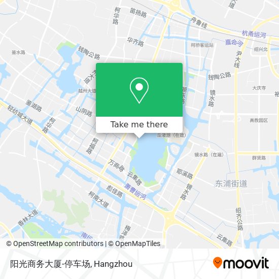 阳光商务大厦-停车场 map