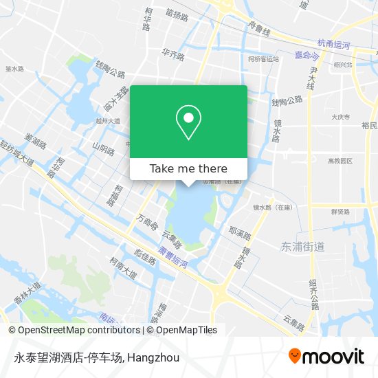 永泰望湖酒店-停车场 map