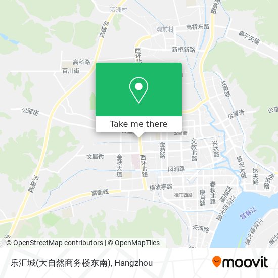 乐汇城(大自然商务楼东南) map