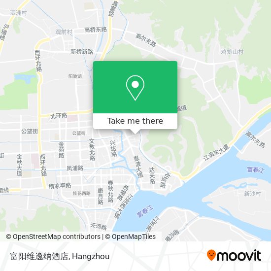 富阳维逸纳酒店 map