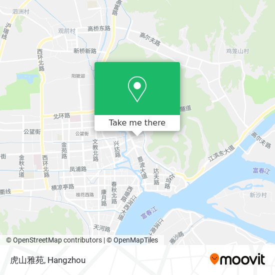 虎山雅苑 map