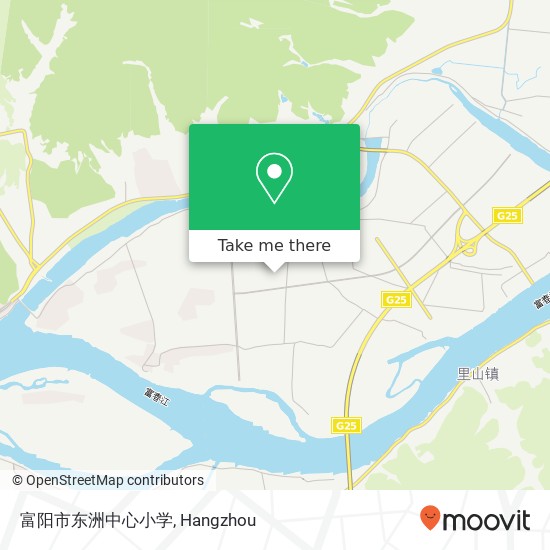 富阳市东洲中心小学 map