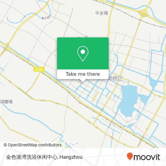 金色港湾洗浴休闲中心 map