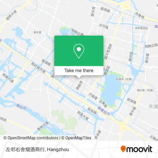 左邻右舍烟酒商行 map