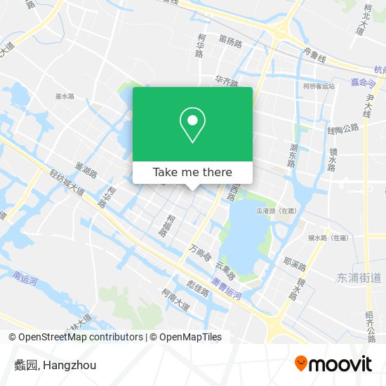 蠡园 map