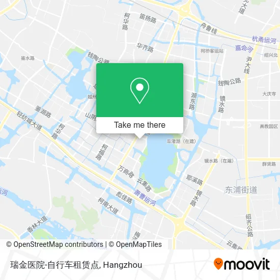 瑞金医院-自行车租赁点 map