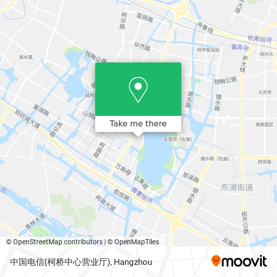 中国电信(柯桥中心营业厅) map