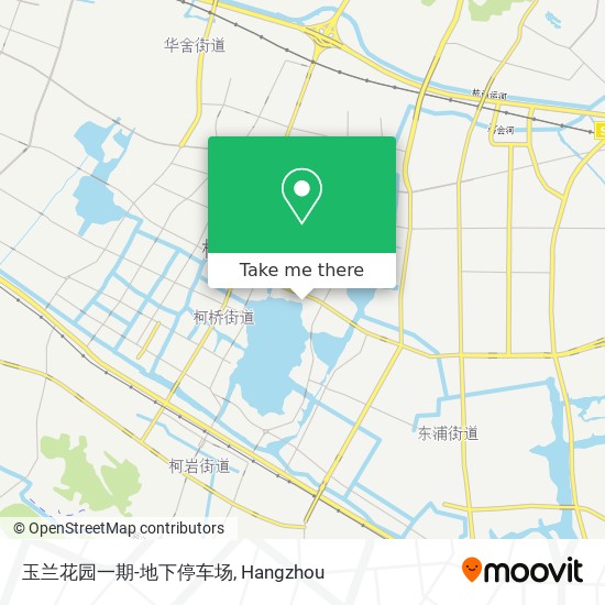 玉兰花园一期-地下停车场 map