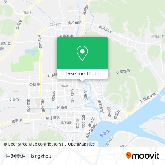 巨利新村 map