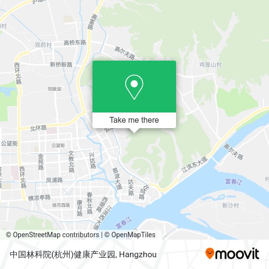 中国林科院(杭州)健康产业园 map