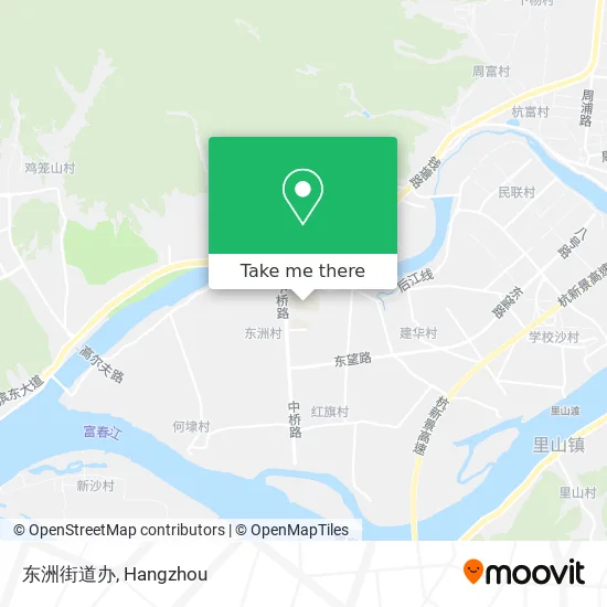 东洲街道办 map