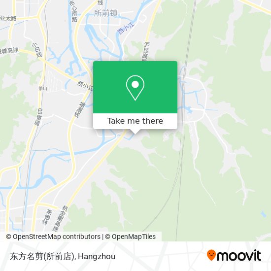 东方名剪(所前店) map