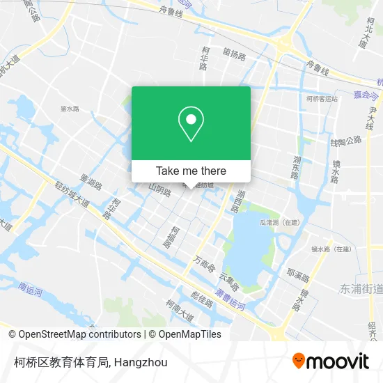 柯桥区教育体育局 map