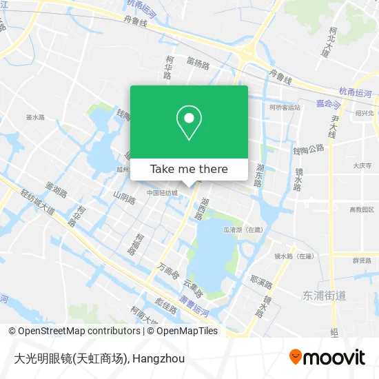 大光明眼镜(天虹商场) map