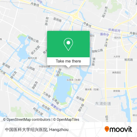 中国医科大学绍兴医院 map