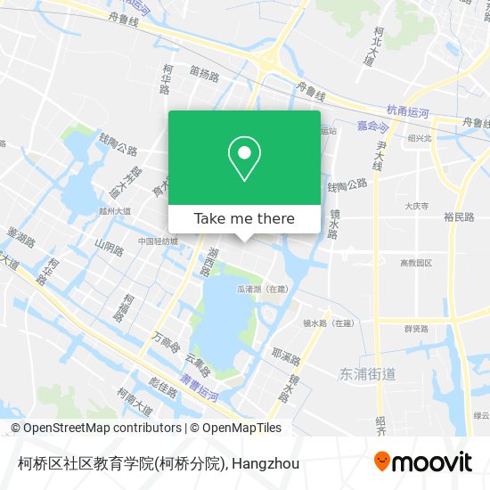 柯桥区社区教育学院(柯桥分院) map