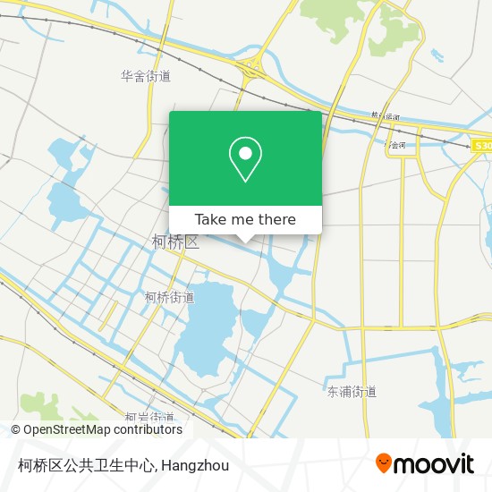 柯桥区公共卫生中心 map