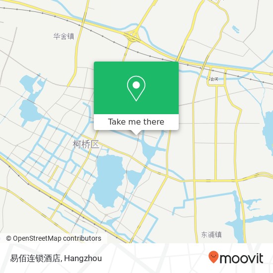 易佰连锁酒店 map