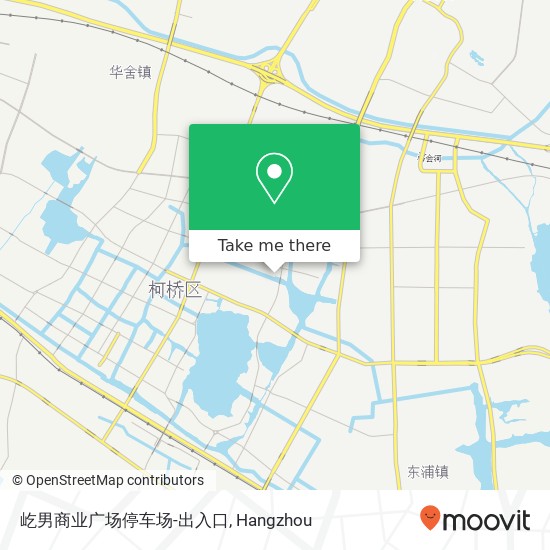 屹男商业广场停车场-出入口 map