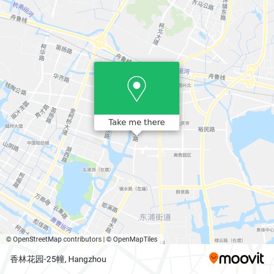 香林花园-25幢 map
